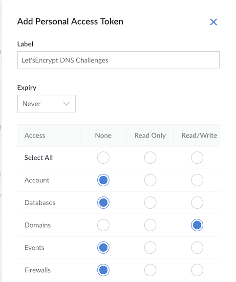 Token Permissions